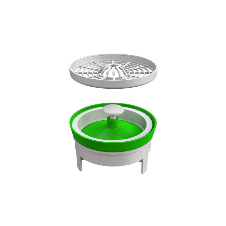 Bonomini - Valve / Clapet Anti Retour Anti Odeur Mécanique en Silicone Anti Odeur - Pour Tuyaux de Douche de 75 à 80 MM - Gris/V