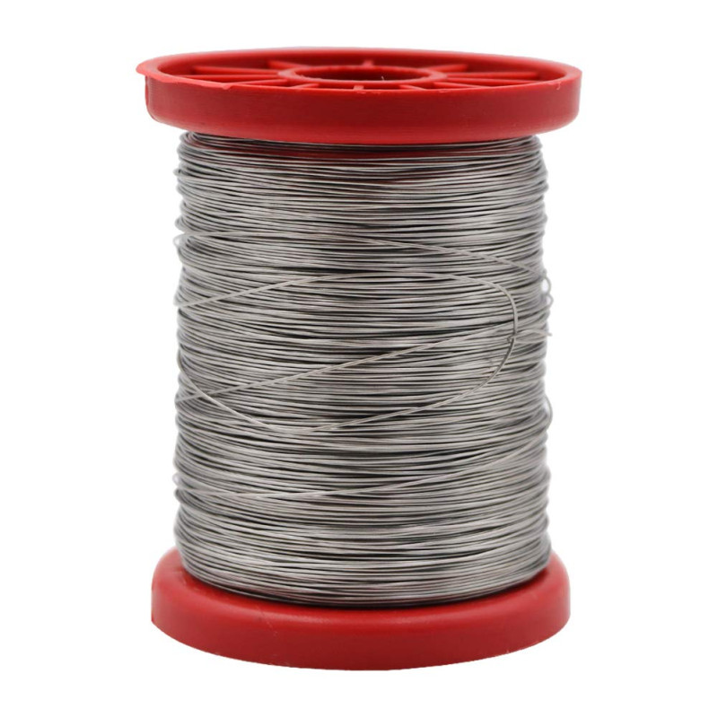 M.Z.A 0.5mm fil d'acier inoxydable pour apiculteur 500g cadre d'apiculture rouleau de fil de ruche d M.Z.A 0.5mm fil d'acier inoxydable pour apiculteur 500g cadre d'apiculture rouleau de fil de ruche d