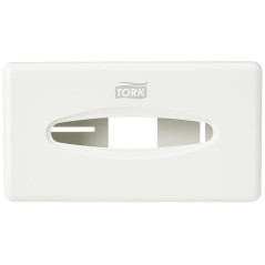 Tork Distributeur de Mouchoirs blanc F1, distribution feuille-à-feuille, 270023