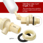 1 Piece 3/4" Flotteur D'Eau Avec Bras Ajustable Flotteur de RéServoir D'Eau Automatique pour éTangs, Abreuvoirs Pour BéTail, Aqu 1 Piece 3/4" Flotteur D'Eau Avec Bras Ajustable Flotteur de RéServoir D'Eau Automatique pour éTangs, Abreuvoirs Pour BéTail, Aqu