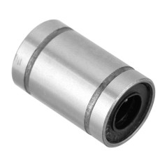 DollaTek 10Pcs LM6UU 6x12x19mm Joint de caoutchouc côté double roulement à billes de mouvement linéaire