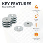 N42 Néodymium Magnet Pack de 2 N42 Néodymium Magnet Pack de 2
