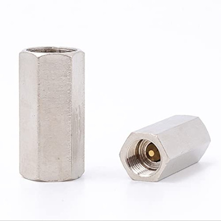 Supertool Clapet anti-retour pneumatique à filetage femelle pour huile, eau, gaz (1 pièce, 9,5 mm)