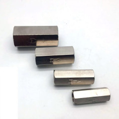 Supertool Clapet anti-retour pneumatique à filetage femelle pour huile, eau, gaz (1 pièce, 9,5 mm)