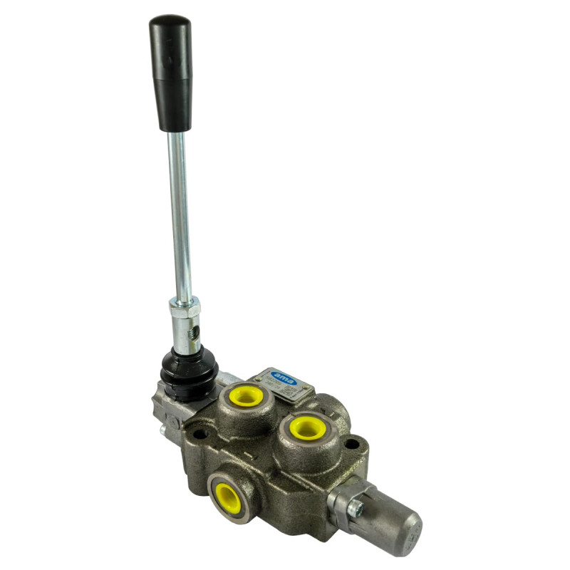 AMA Distributeur hydraulique compact 3/8 1 levier double effet 40L 58270 AMA Distributeur hydraulique compact 3/8 1 levier double effet 40L 58270
