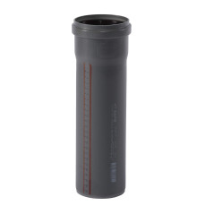 Ostendorf HTsafe 174010 HTsafe Tuyau en T avec manchon DN 90 mm 250 mm Gris