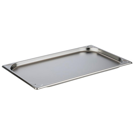 APS GN bacs 53 x 32,5 cm, Tiefe: 20 mm Acier Inoxydable, 2,5 Liter