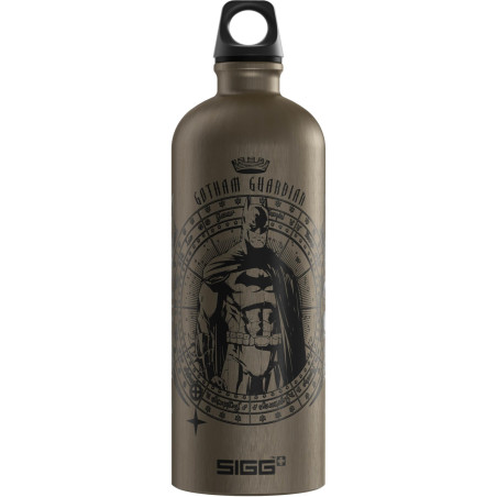 Sigg - Gourde Aluminium - Traveller Batman Guardian (The Batman) - Certifiée Neutre En CO2 - Convient Aux Boissons Gazeuses - Ét