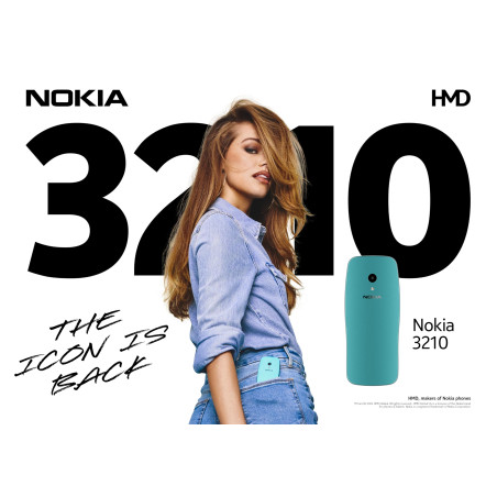Nokia 3210 4G grunge black