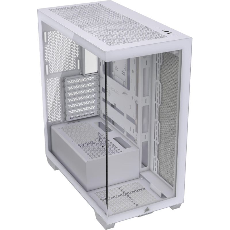 CORSAIR 3500X Boîtier PC ATX Mid-Tower – Verre Trempé Panoramique - Connexion Inversée Compatible avec La Carte Mère – Pas de Ve CORSAIR 3500X Boîtier PC ATX Mid-Tower – Verre Trempé Panoramique - Connexion Inversée Compatible avec La Carte Mère – Pas de Ve