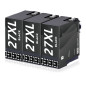 27XL Cartouche Noir d'encre Compatible pour Epson 27XL 27 XL Noir pour Workforce WF-3620 WF-7710 WF-7620 WF-7715 WF-7720 WF-7610