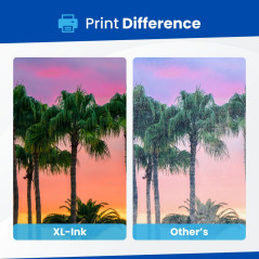 XL-Ink Compatible avec HP 728 4 pièces, 4 x 300 ml : MBK/C/M/Y