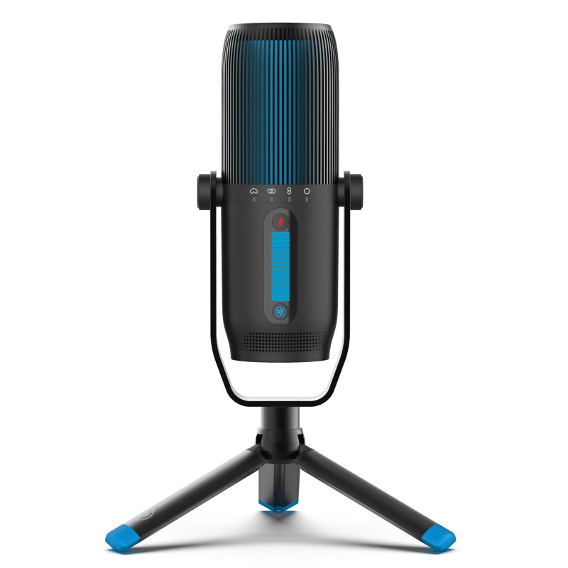 JLab Talk Pro Microphone USB Plug & Play avec USB-C, Qualité Professionnelle, 4 Diagrammes Directionnels, Contrôle du Volume, Co JLab Talk Pro Microphone USB Plug & Play avec USB-C, Qualité Professionnelle, 4 Diagrammes Directionnels, Contrôle du Volume, Co