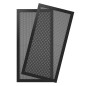 MoKo Lot de 2 filtres à poussière pour Ventilateur d'ordinateur - Cadre magnétique - 120 x 240 mm - Filtre Anti-poussière en PVC MoKo Lot de 2 filtres à poussière pour Ventilateur d'ordinateur - Cadre magnétique - 120 x 240 mm - Filtre Anti-poussière en PVC