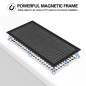 MoKo Lot de 2 filtres à poussière pour Ventilateur d'ordinateur - Cadre magnétique - 120 x 240 mm - Filtre Anti-poussière en PVC MoKo Lot de 2 filtres à poussière pour Ventilateur d'ordinateur - Cadre magnétique - 120 x 240 mm - Filtre Anti-poussière en PVC