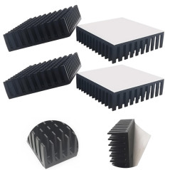 Bloc de refroidissement à eau 40 x 40 x 11mm en aluminium pour système de dissipateur de chaleur refroidisseur d'eau liquide noi
