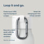 LARQ Active Loop - Blanc - Protecteur d'impact pour Votre Bouchon LARQ avec Mousqueton Facile à Transporter LARQ Active Loop - Blanc - Protecteur d'impact pour Votre Bouchon LARQ avec Mousqueton Facile à Transporter