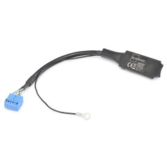 BlueMusic Interface Audio Bluetooth 12 Broches Compatible avec VW RCD 210 RNS 310 315 - Skoda Beat Cruise Swing - Audi Chorus Co