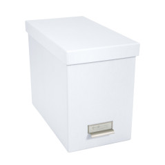 Bigso Box of Sweden 944145544 Porte Dossier Panneau de Fibre Blanc 35 x 18,5 x 27 cm