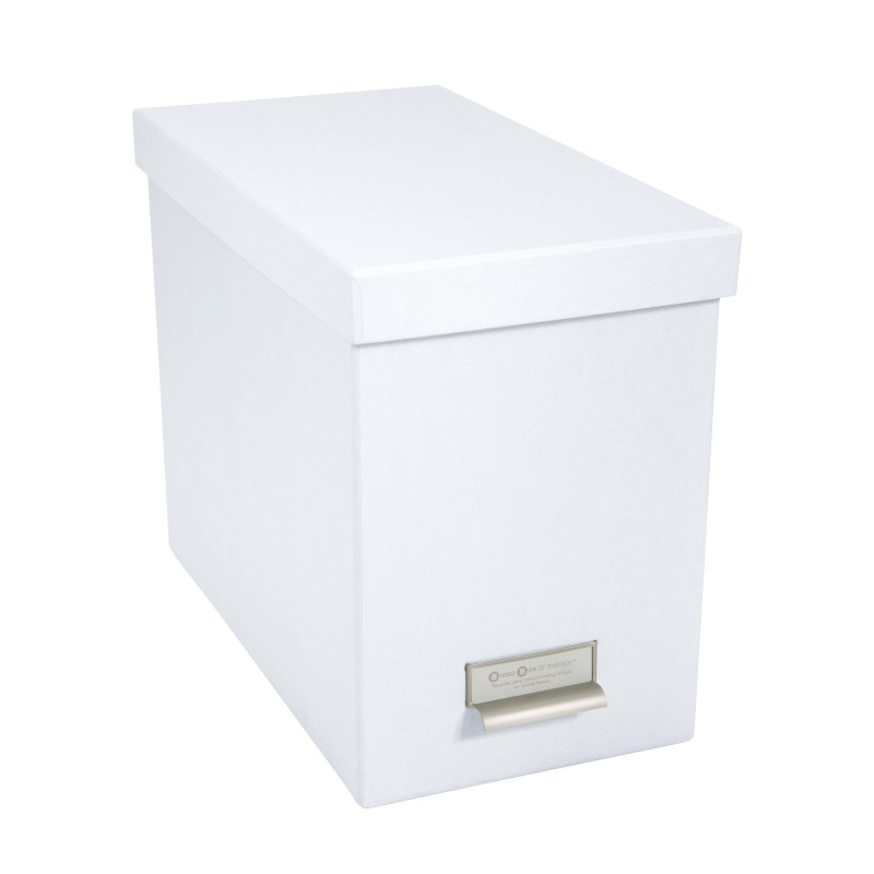 Bigso Box of Sweden 944145544 Porte Dossier Panneau de Fibre Blanc 35 x 18,5 x 27 cm Bigso Box of Sweden 944145544 Porte Dossier Panneau de Fibre Blanc 35 x 18,5 x 27 cm