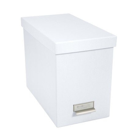 Bigso Box of Sweden 944145544 Porte Dossier Panneau de Fibre Blanc 35 x 18,5 x 27 cm