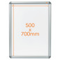 Nobo - Porte-Affiche Mural pour Affiches de 500 x 700 mm avec Cadre Clipsable en Aluminium, Façade avec Revêtement Anti-Reflet, Nobo - Porte-Affiche Mural pour Affiches de 500 x 700 mm avec Cadre Clipsable en Aluminium, Façade avec Revêtement Anti-Reflet,