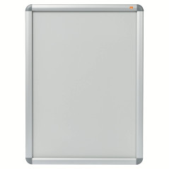 Nobo - Porte-Affiche Mural pour Affiches de 500 x 700 mm avec Cadre Clipsable en Aluminium, Façade avec Revêtement Anti-Reflet, 