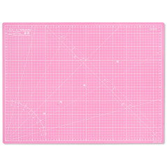 Elan Tapis de Découpe A2 Rose, Tapis de Coupe Auto-cicatrisant 45x60 CM, Planche de Découpe à 5 Couches, Self-Healing Cutting Ma
