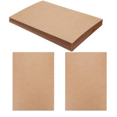 Chemise cartonnée en papier kraft, 12 pcs chemise de presentation a4, chemise de dossiers, classeurs et chemises pour réunion, d