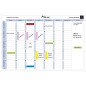 EXACOMPTA Planning mensuel magnétique 90x59cm vendu en kit avec de nombreux accessoires EXACOMPTA Planning mensuel magnétique 90x59cm vendu en kit avec de nombreux accessoires