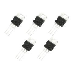 Kit de 5 régulateurs de tension négative -12V 1.5A 7912 L7912 L7912CV LM7912 LM7912CV TO-220