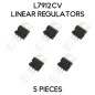 Kit de 5 régulateurs de tension négative -12V 1.5A 7912 L7912 L7912CV LM7912 LM7912CV TO-220 Kit de 5 régulateurs de tension négative -12V 1.5A 7912 L7912 L7912CV LM7912 LM7912CV TO-220