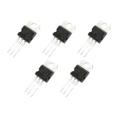 Kit de 5 régulateurs de tension négative -12V 1.5A 7912 L7912 L7912CV LM7912 LM7912CV TO-220