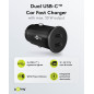 goobay Chargeur de Voiture Double Port USB USB-C Allume-Cigare Power Delivery 12V / 24V Adaptateur Mini USB Chargeur de Voiture goobay Chargeur de Voiture Double Port USB USB-C Allume-Cigare Power Delivery 12V / 24V Adaptateur Mini USB Chargeur de Voiture