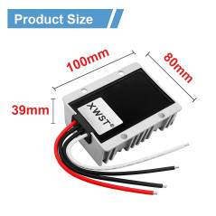 XWST Convertisseur stabilisateur CC12V 24V vers 24V 30A 720W Régulateur de Tension DC 9-36V à 24V Transformateur Adaptateur pour