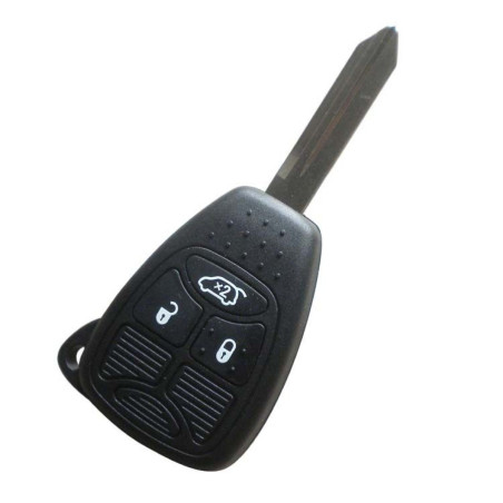 Pro-Plip Cle plip pour Jeep Grand Cherokee Wrangler Compass Patriot boitier 3 Boutons telecommande