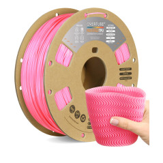 OVERTURE TPU High Speed Filament 1,75 mm, Flexible 95A TPU Roll, bobine de 1 kg (2,2 lb), Précision Dimensionnelle +/- 0,02 mm,