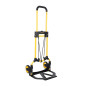 Chariot de manutention Acier, Pliable, Base 39X29cm, capacité 70kg. Dimensions Ouvert : 40x41x102cm, plié : 39x6x73 cm. Roues 12 Chariot de manutention Acier, Pliable, Base 39X29cm, capacité 70kg. Dimensions Ouvert : 40x41x102cm, plié : 39x6x73 cm. Roues 12