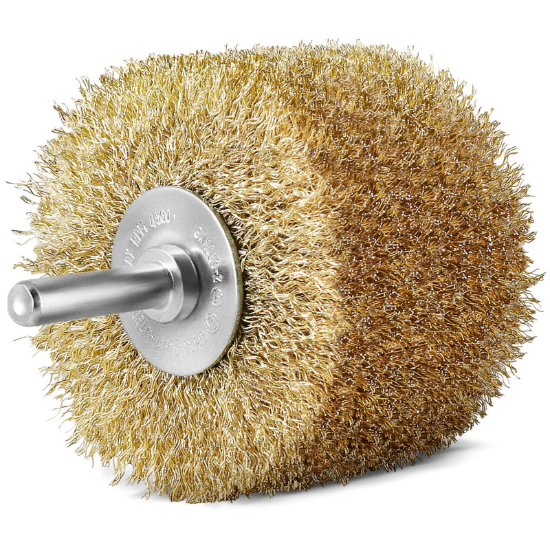 S&R Brosses Métallique pour Perceuse Visseuse à nettoyer Bois Métal Peinture Vernis - queue 8 mm lisse S&R Brosses Métallique pour Perceuse Visseuse à nettoyer Bois Métal Peinture Vernis - queue 8 mm lisse