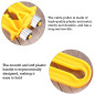 GIAK Apiculture Abeille Fil Tendeur De Câble Pince à Sertir 2 Pcs Fil Tendeur Sertisseur Pince Matériel Apicole pour Cadre de Ru GIAK Apiculture Abeille Fil Tendeur De Câble Pince à Sertir 2 Pcs Fil Tendeur Sertisseur Pince Matériel Apicole pour Cadre de Ru