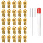 25 Pièces MK8 Extrudeuse Buses d'imprimante 3D Tete Impression Avec Boîte de Rangement en Métal Gratuite pour Makerbot Creality 25 Pièces MK8 Extrudeuse Buses d'imprimante 3D Tete Impression Avec Boîte de Rangement en Métal Gratuite pour Makerbot Creality