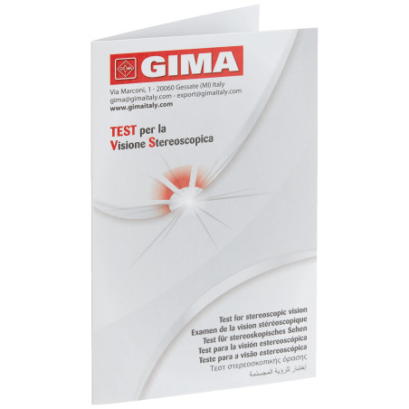 Gima Stereoptic Test, Lang test type