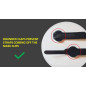 Harnais Universel Pour Les Masques CPAP - Remplace Le Sangle De Masque Resmed & Respironics - Connexion À 4 Points Compatible Av Harnais Universel Pour Les Masques CPAP - Remplace Le Sangle De Masque Resmed & Respironics - Connexion À 4 Points Compatible Av