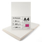 Netuno 20 feuilles de feutre de bière A4 210x 297 mm 1 mm (430g) carton à bière idéal pour sous-bocks dessous de verre passe-par Netuno 20 feuilles de feutre de bière A4 210x 297 mm 1 mm (430g) carton à bière idéal pour sous-bocks dessous de verre passe-par
