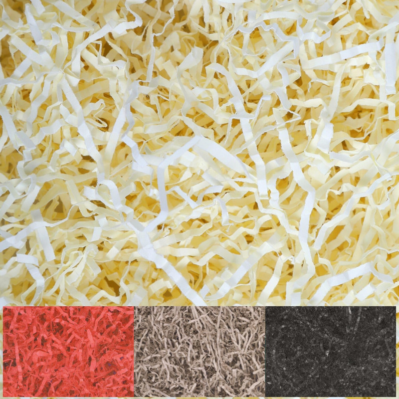 Creative Deco 1kg Frisure Papier Déchiqueté Papier Kraft Crème | Papier Cadeau Noel | Frisure Emballage | Remplissage Boite Cade Creative Deco 1kg Frisure Papier Déchiqueté Papier Kraft Crème | Papier Cadeau Noel | Frisure Emballage | Remplissage Boite Cade