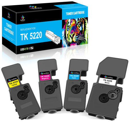 LeciRoba TK-5220 pour Cartouche Kyocera TK5220 TK5230 TK-5230,pour Toner Kyocera p5021cdn,pour Kyocera Ecosys P5021cdw P5021cdn 