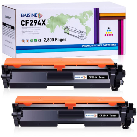 BAISINE M118dw Toner Compatible pour HP 94X CF294X Toner pour HP LaserJet Pro M118dw, LaserJet Pro MFP M148 M148dw M148fdw 2800 