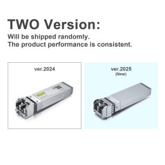 10Gtek pour D-Link SFP+ Multimode Transceiver DEM-431XT-DD - 10G SFP+ SR Fibre Module, Dual LC Connecteur, 850nm, 300m