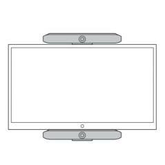 HP Poly - kit di montaggio (montaggio VESA) - per