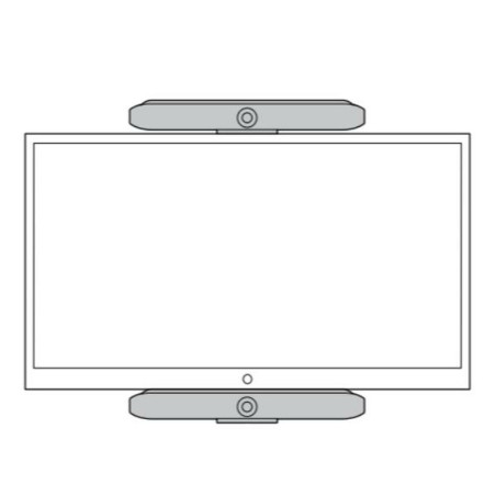 HP Poly - kit di montaggio (montaggio VESA) - per